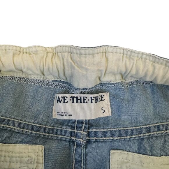 Free People We The Free South Bay Utility Cargo Jeans Small - Picture 7 of 15